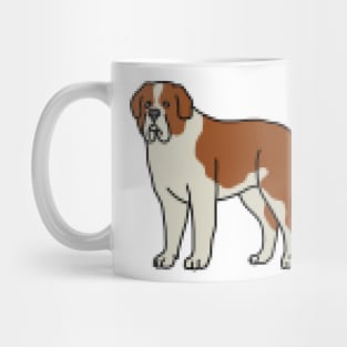 Saint Bernard 8bit Mug